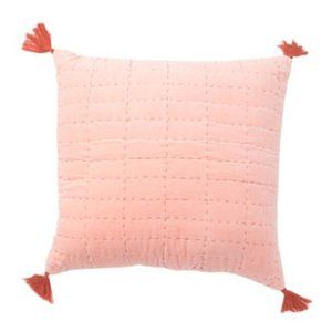 Decorative Quilted Velvet Pillow